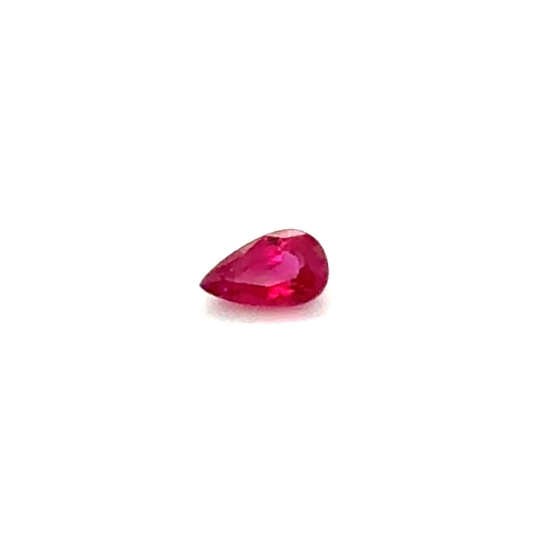 0.31ct Pear Cut Ruby