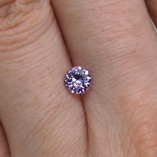 0.52ct Lavender Round Spinel