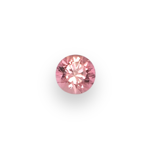 0.52ct Round Brilliant Cut Pink Tourmaline