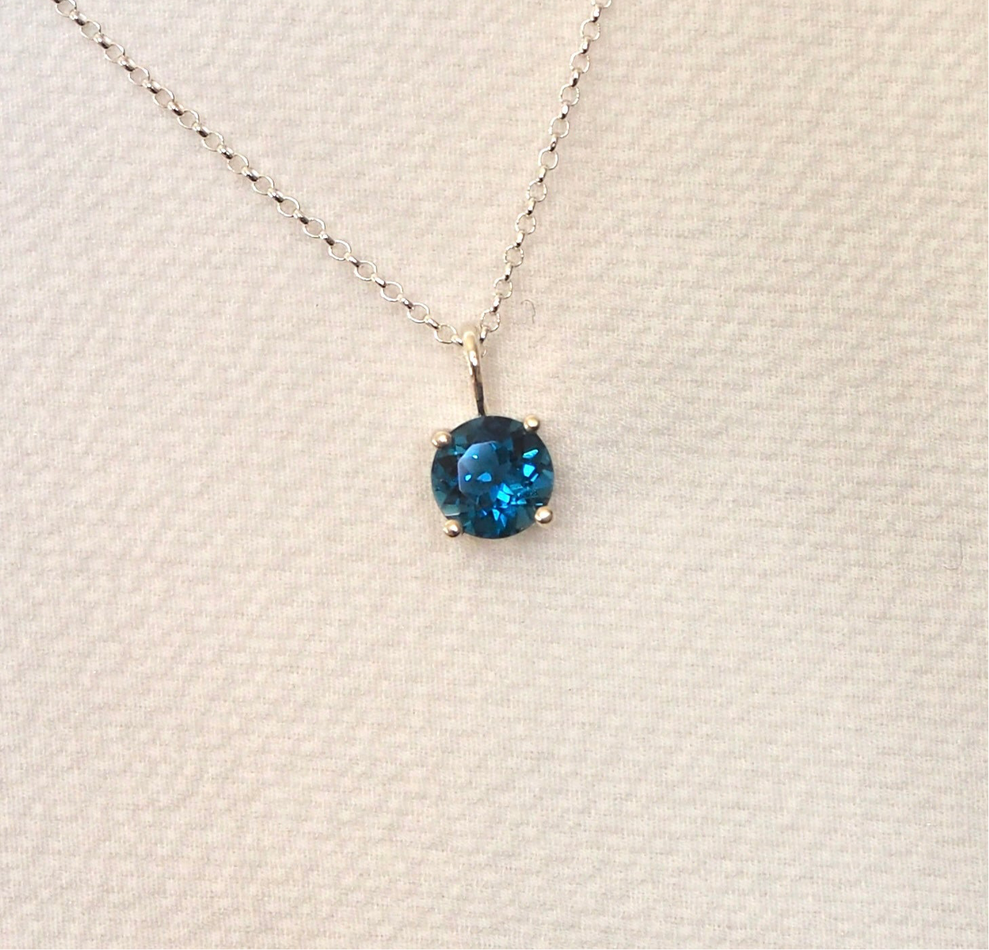 Build Your Own • Solitaire Pendant Setting • Sterling Silver
