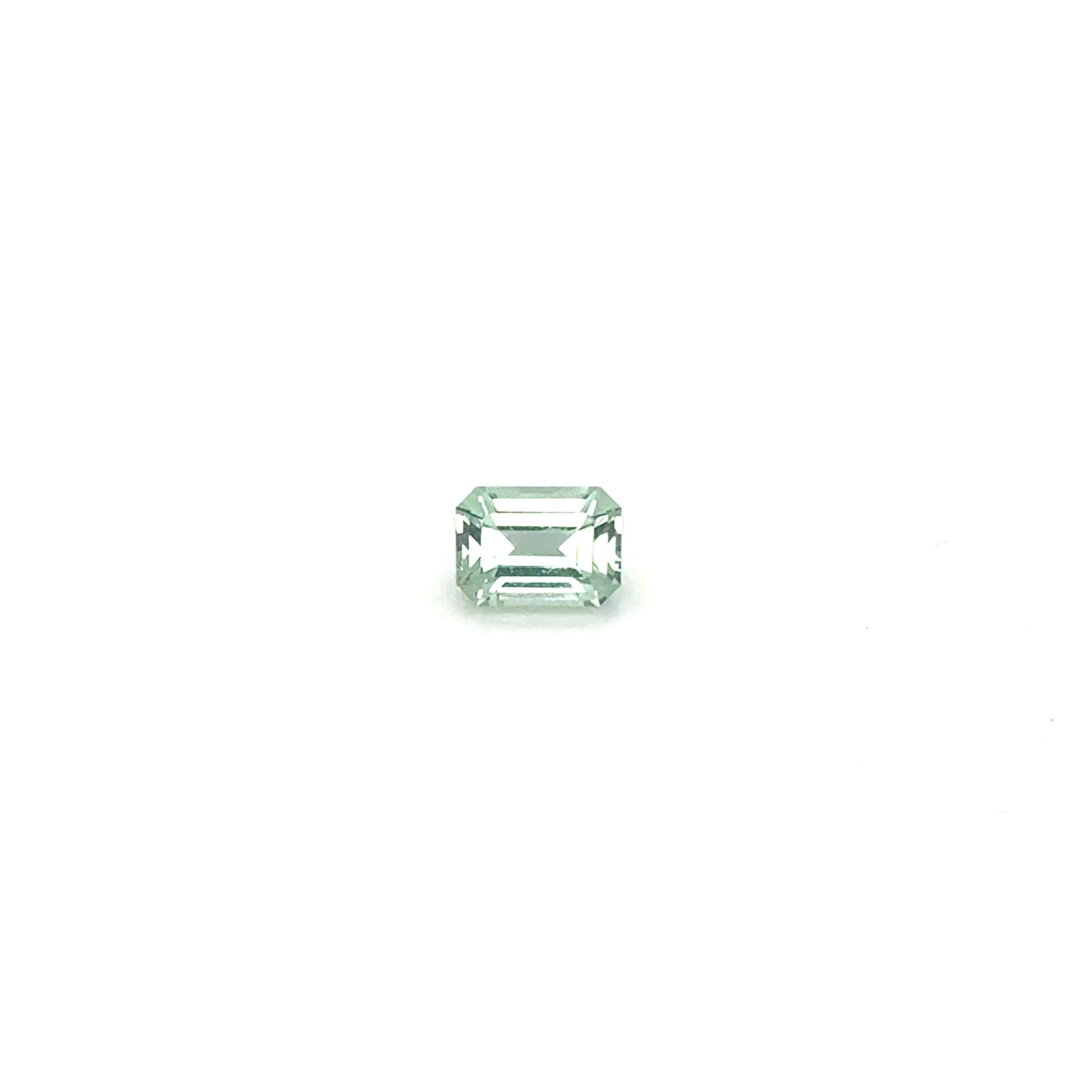1.04ct Mint Green Emerald Cut Tourmaline