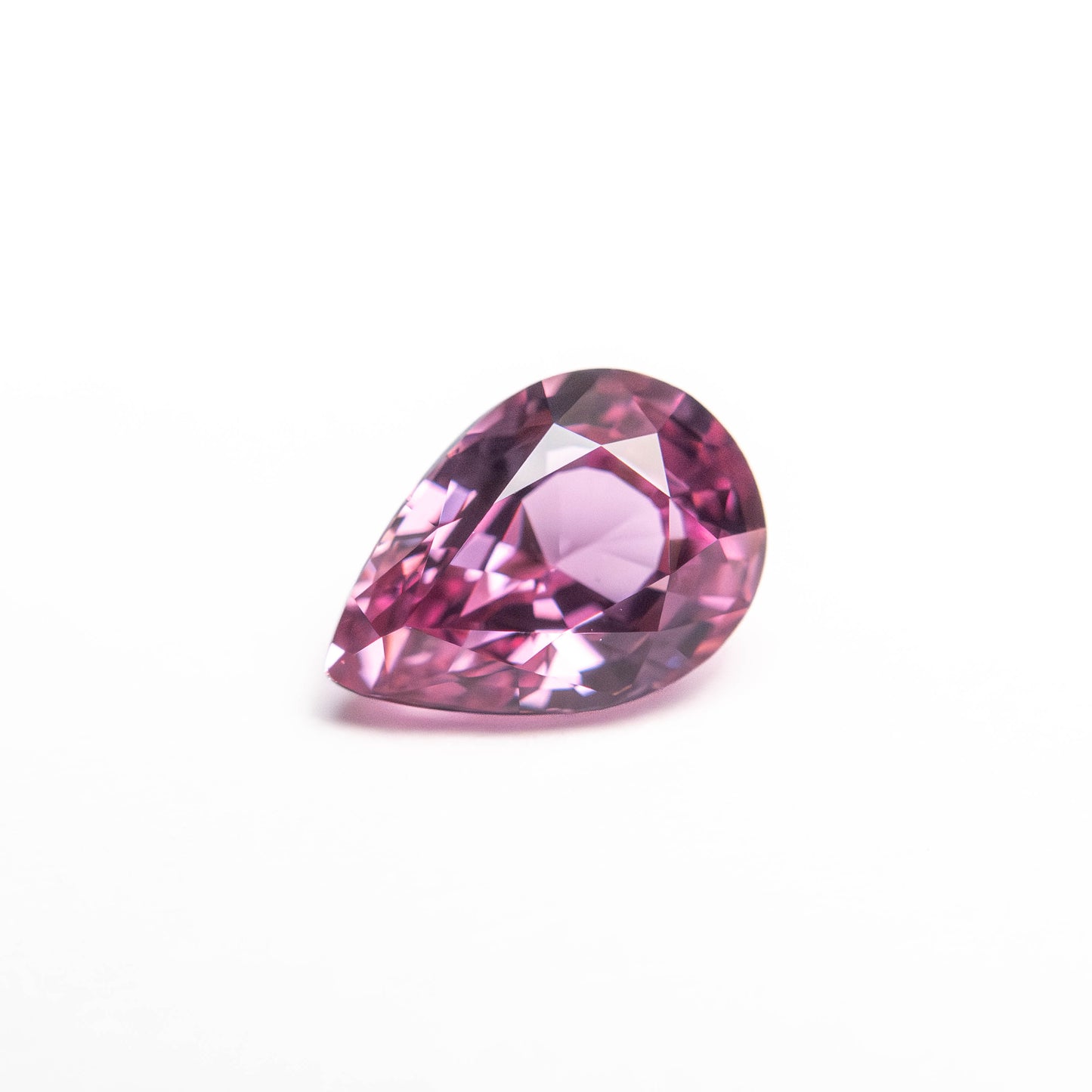 1.02ct Pear Cut Purple Pink Sapphire