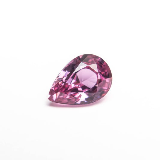 1.02ct Pear Cut Purple Pink Sapphire