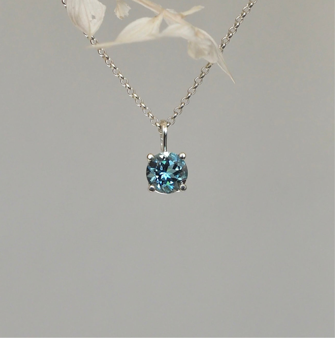 Build Your Own • Solitaire Pendant Setting • Sterling Silver