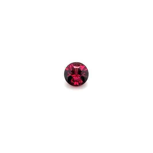 2.93ct Round Rhodolite Garnet