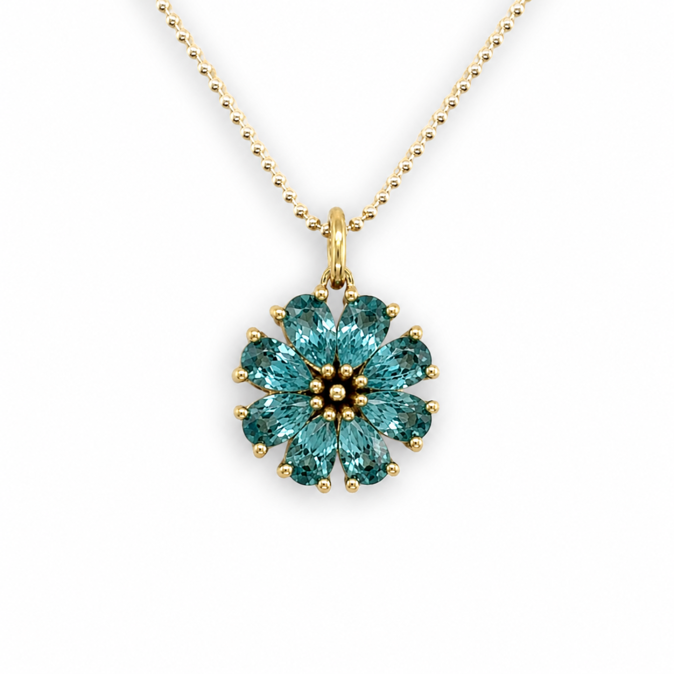Blue Day's Eye Pendant