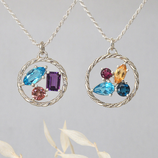 Build Your Own Circle of Us Pendant • Sterling Silver