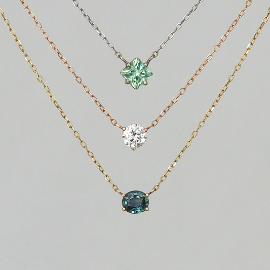 Build Your Own Floating Gem Necklace