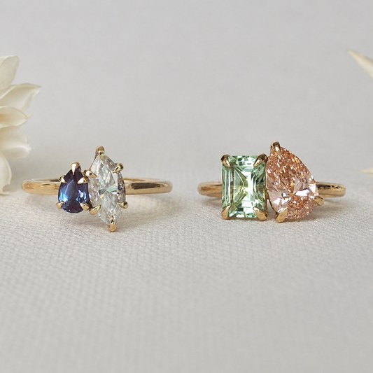 Build Your Own Toi et Moi Ring