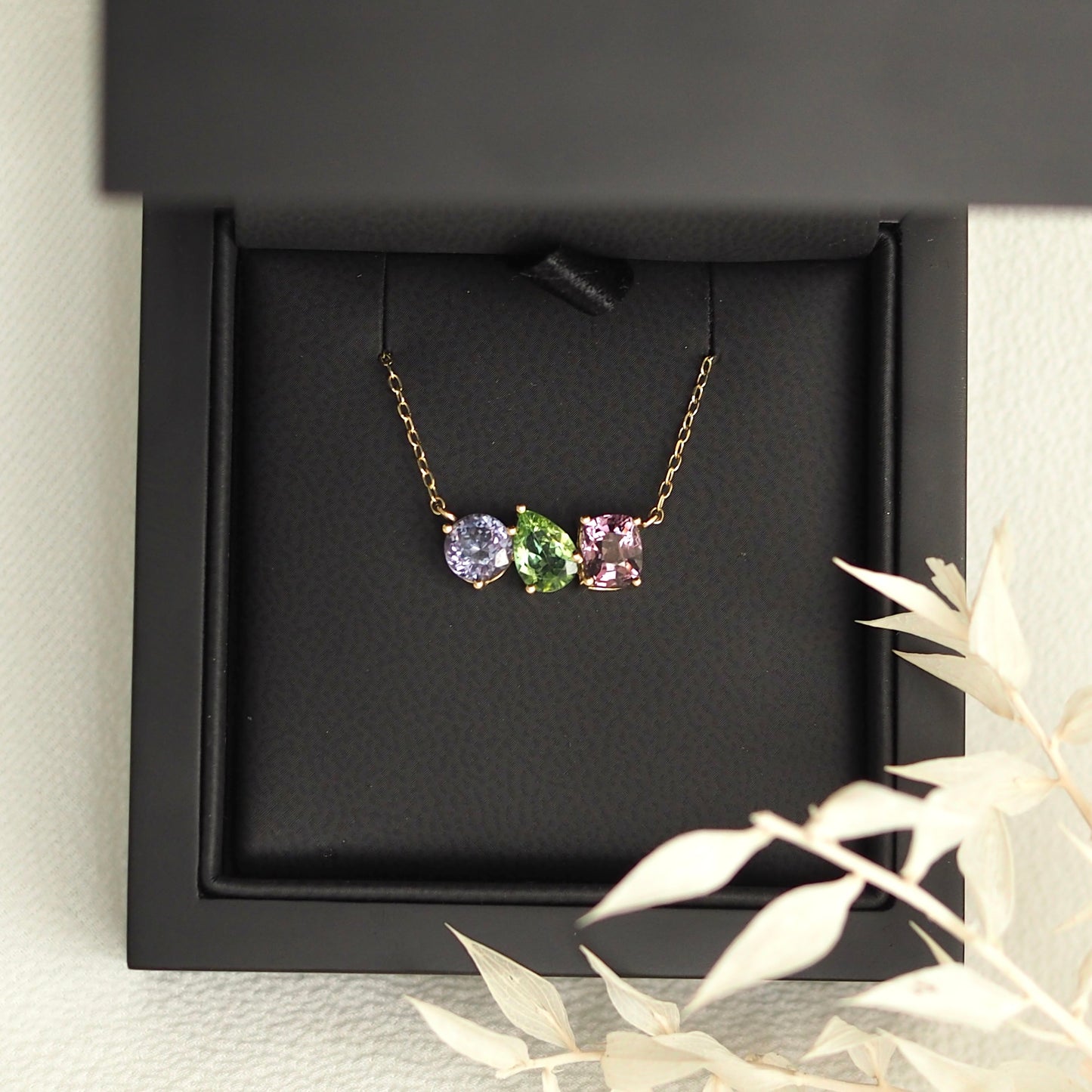 Build Your Own Birthstone Floating Necklace