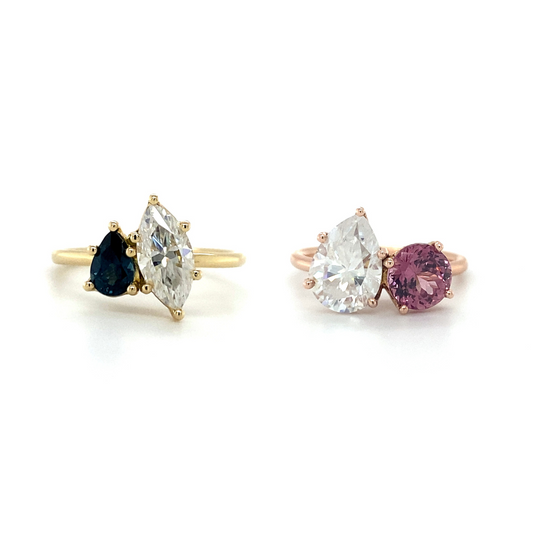 Build Your Own Toi et Moi Ring