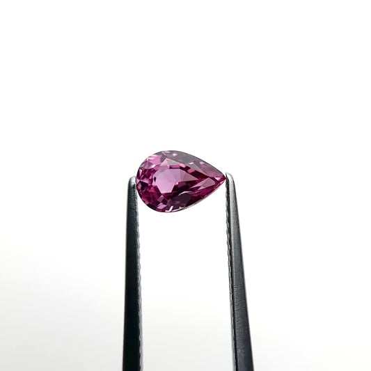 1.02ct Pear Cut Purple Pink Sapphire