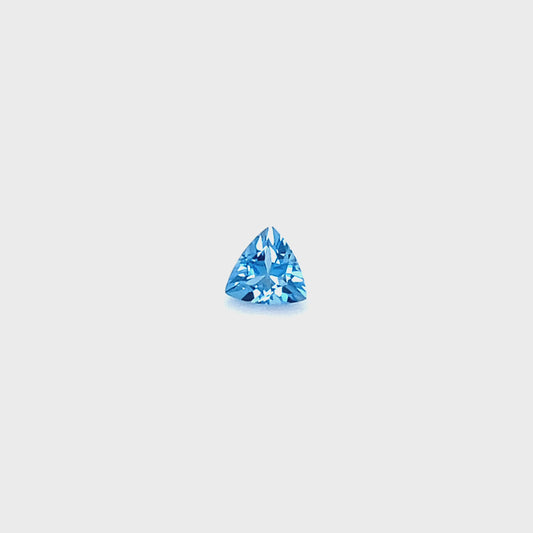 Trillion Swiss Blue Topaz