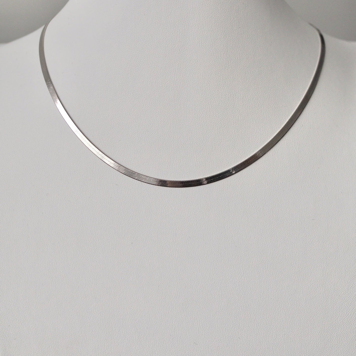 3.3mm Herringbone Necklace