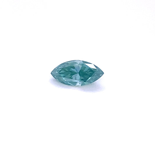 Marquise Blue Moissanite