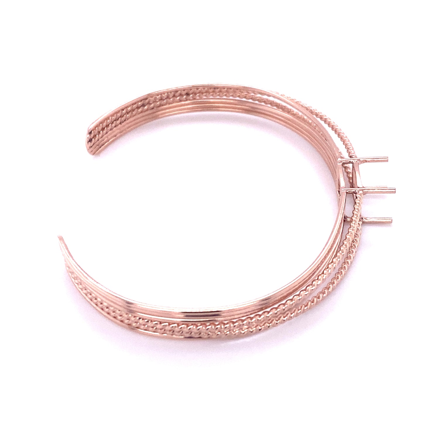 Build Your Own Solitaire Entwined Cuff Bracelet