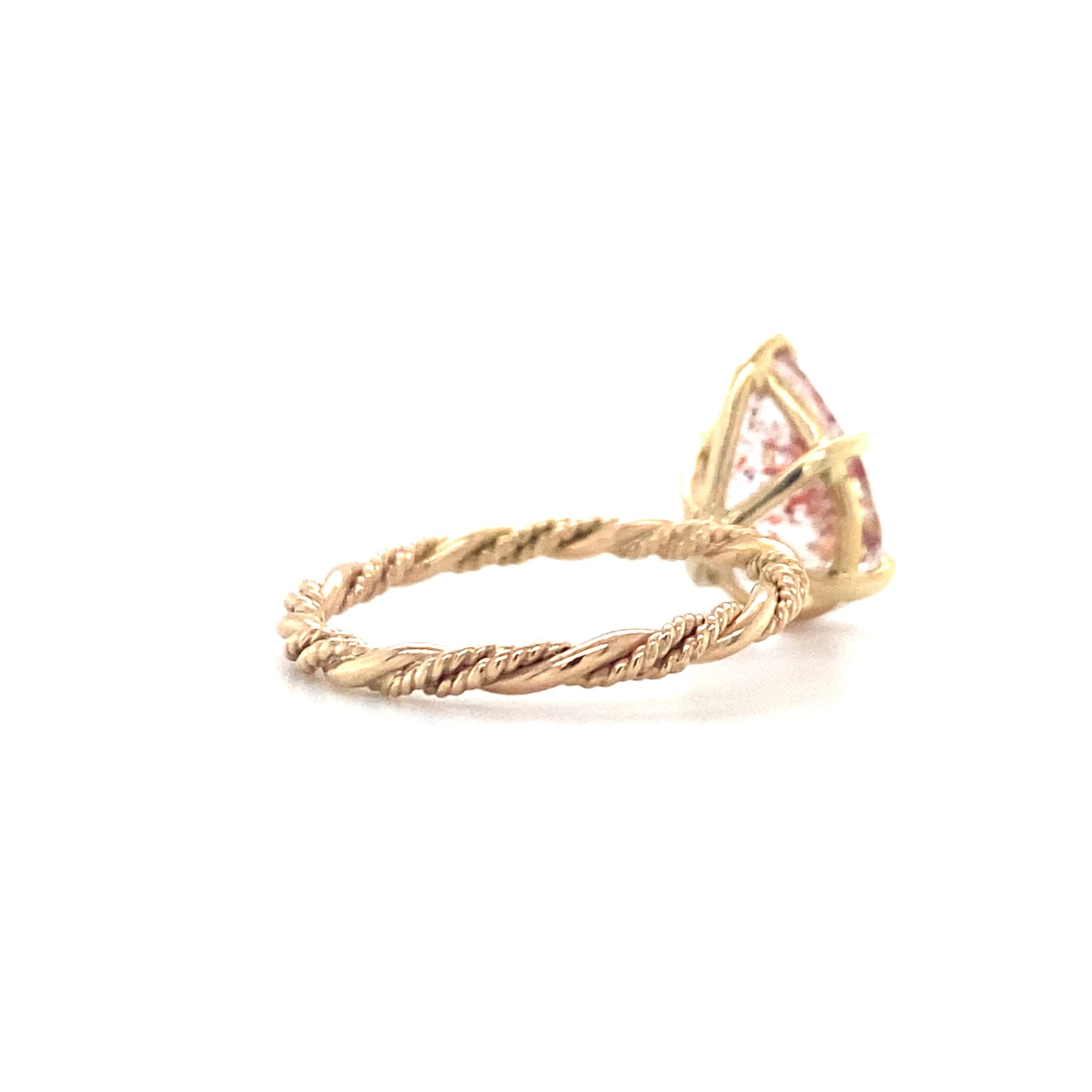 2.57ct Pear Super 7 Unity Ring