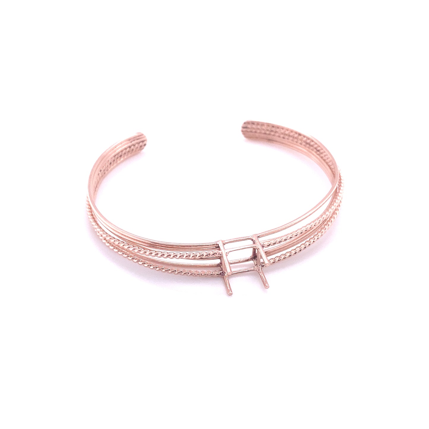Build Your Own Solitaire Entwined Cuff Bracelet