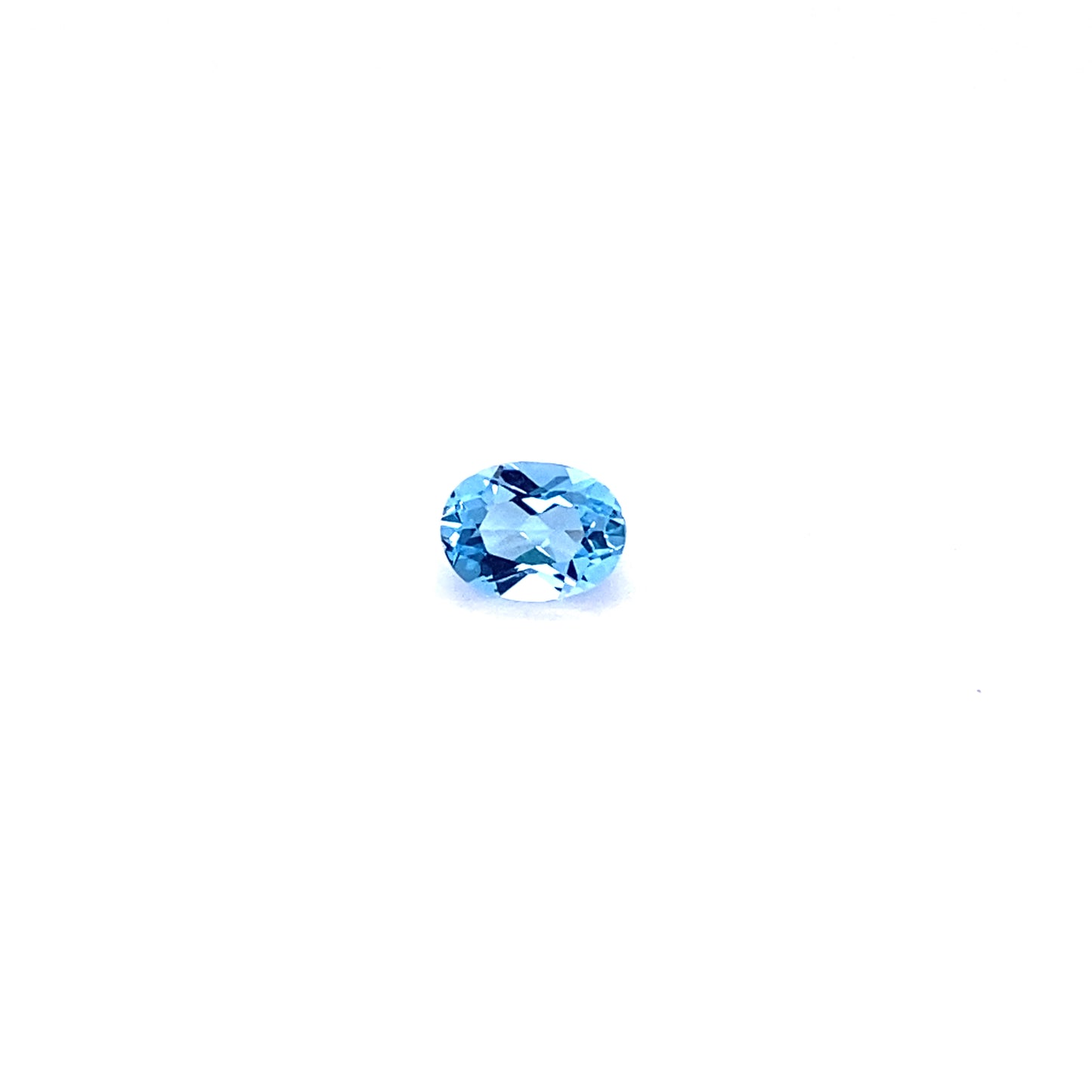 Oval Swiss Blue Topaz