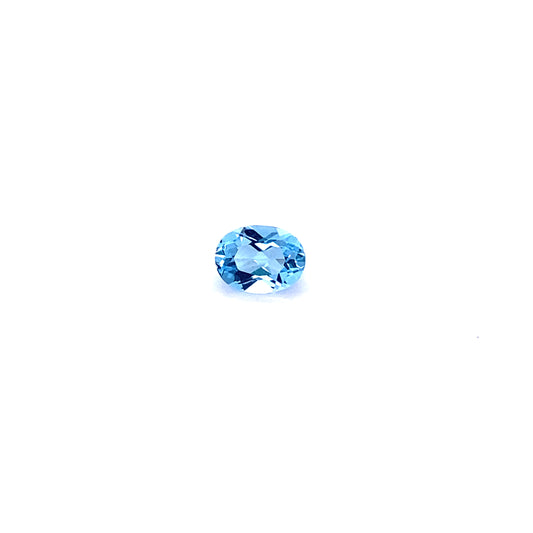 Oval Swiss Blue Topaz