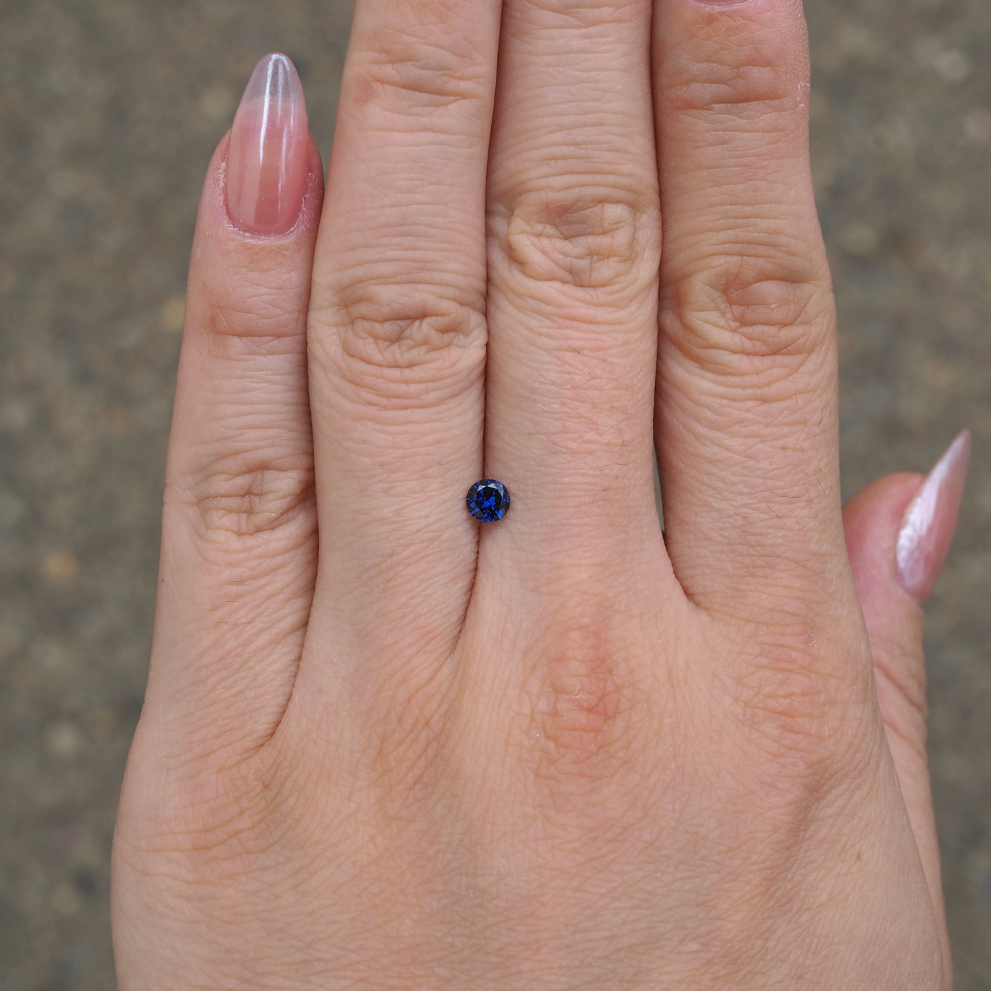 0.29ct Round Blue Sapphire