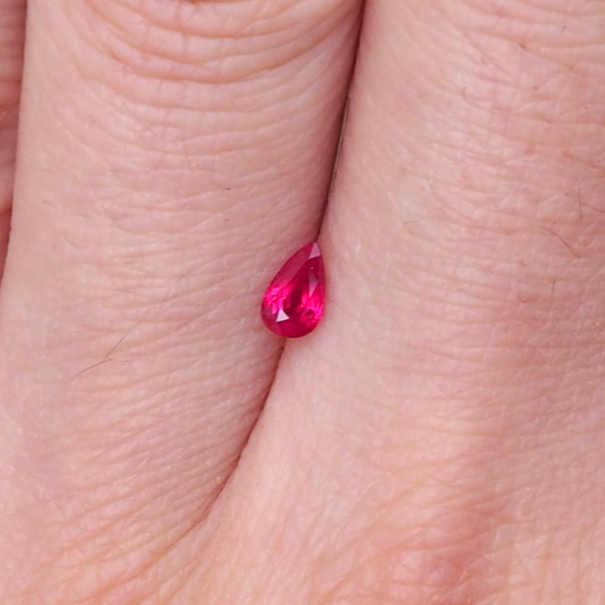 0.31ct Pear Cut Ruby