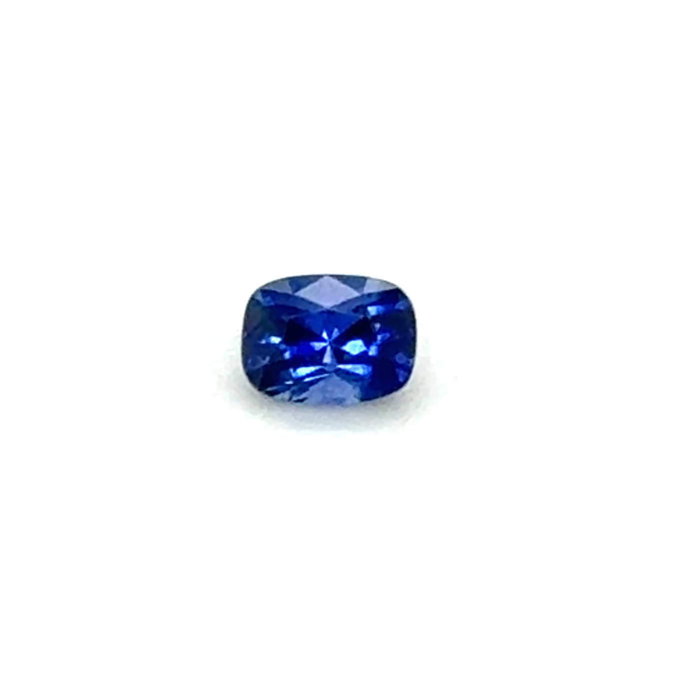 0.44ct Elongated Cushion Cut Blue Sapphire