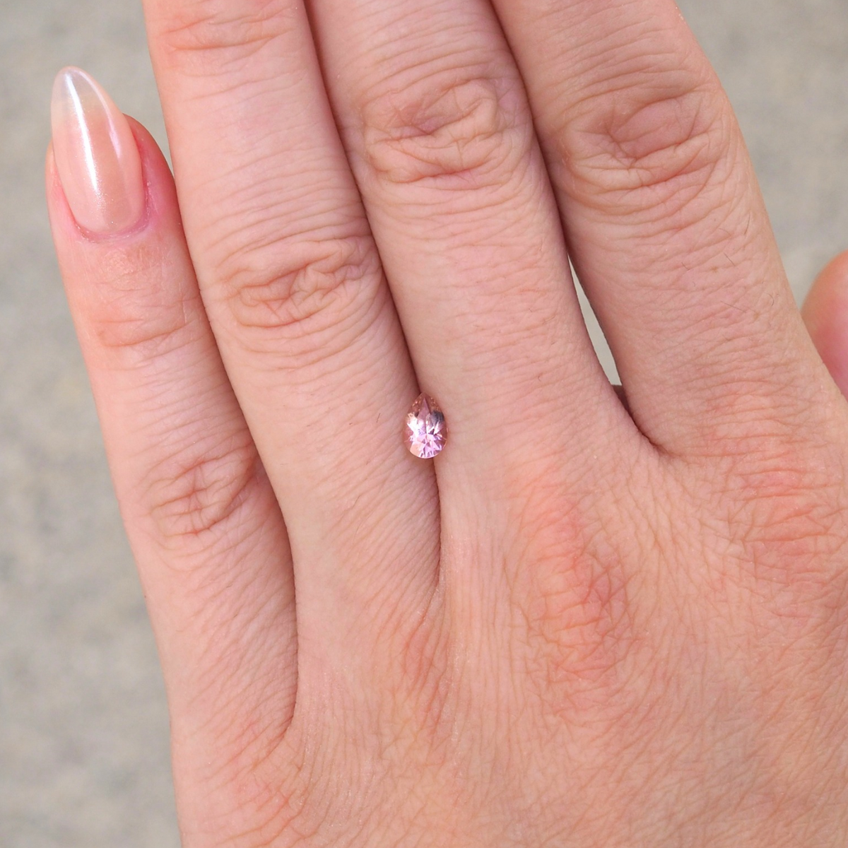 0.40ct Pear Cut Pink Tourmaline
