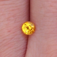 0.50ct Round Golden Sapphire