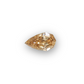 0.52ct Geo Step Cut Pear Champagne Diamond
