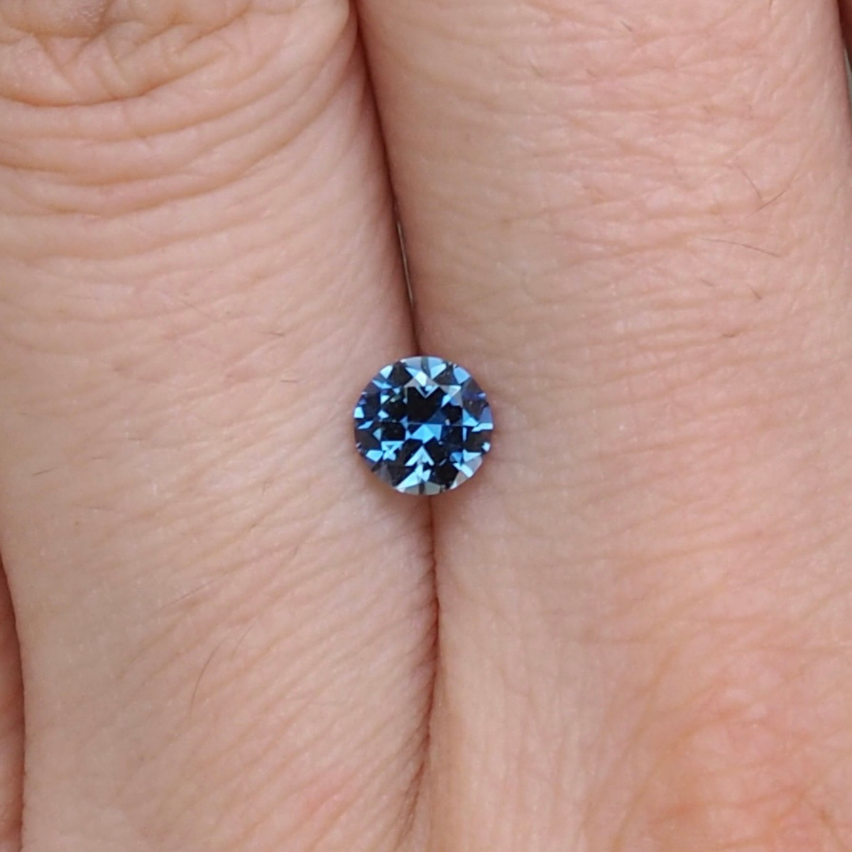0.53ct Round Blue Sapphire