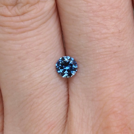 0.53ct Round Blue Sapphire