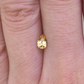 0.56ct Pear Cut Yellow Zircon
