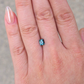 0.62ct Emerald Cut Teal Spinel