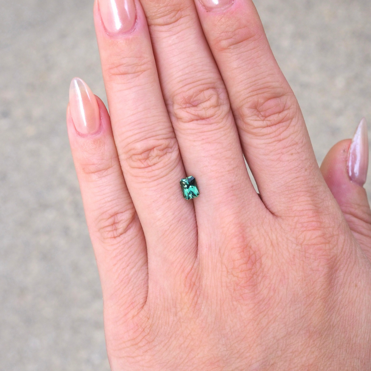 0.64ct Radiant Cut Tourmaline