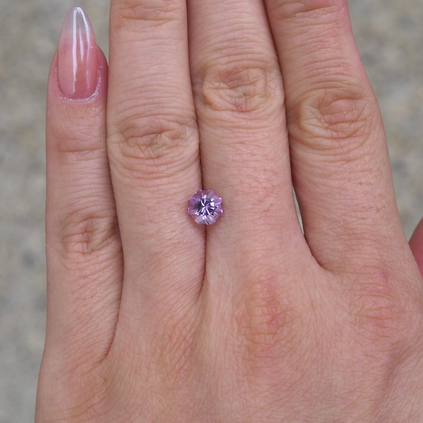 0.99ct Octagon Amethyst