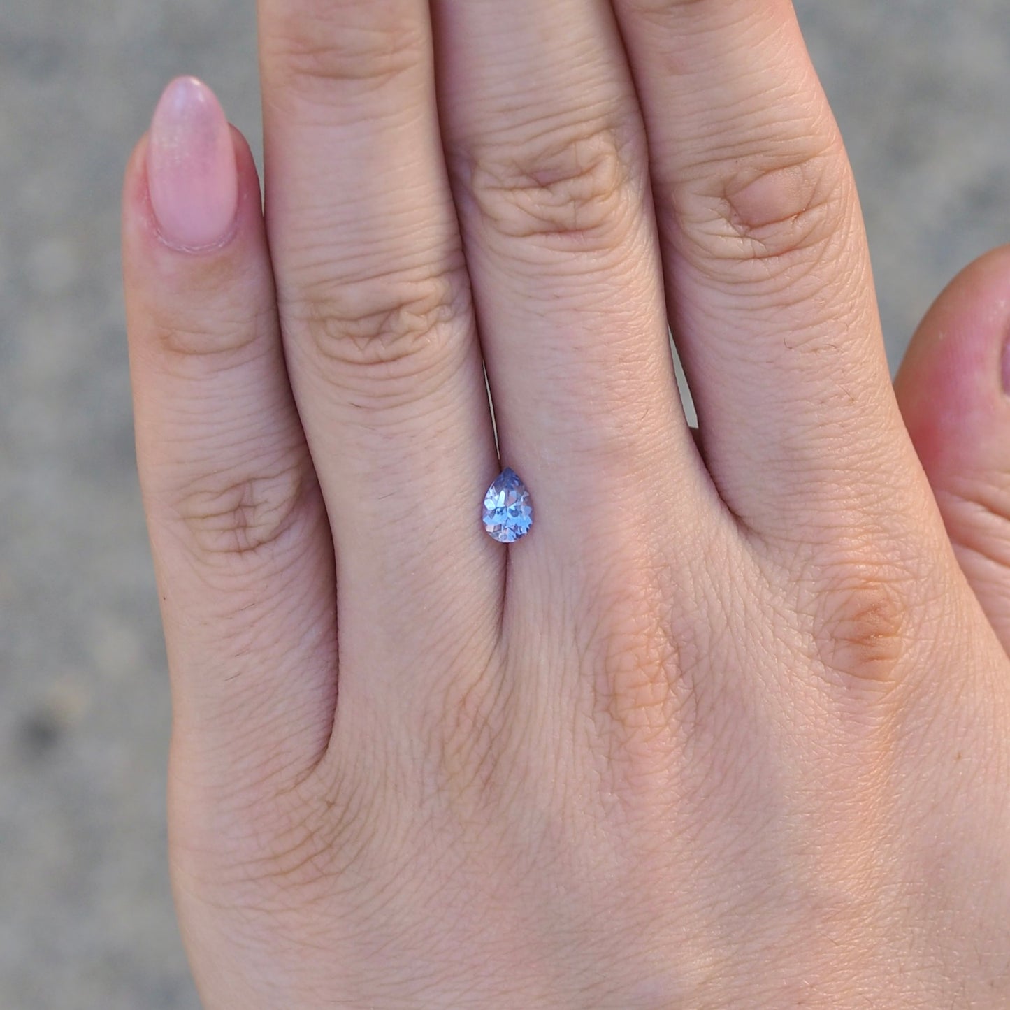 0.52ct Lavender Pear Spinel