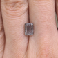 1.05ct Emerald Cut Black Tourmalinated Quartz