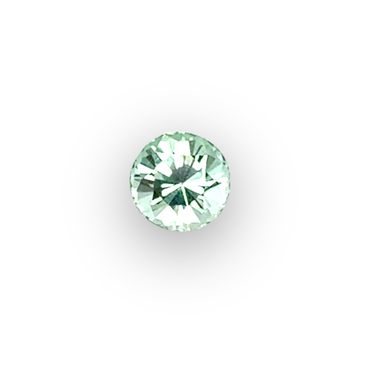1.14ct Mint Green Brilliant Cut Tourmaline