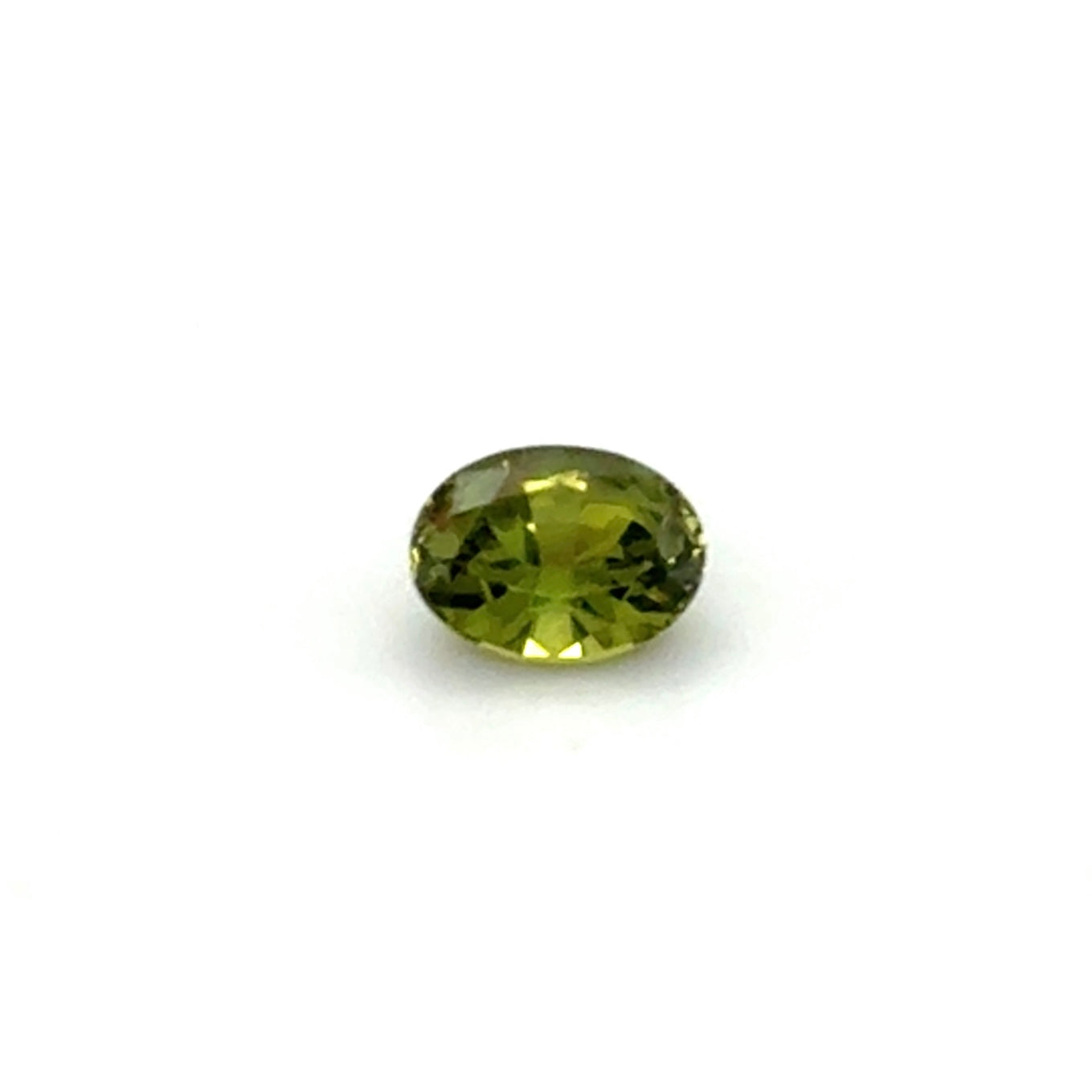 1.25ct Green Oval Sapphire