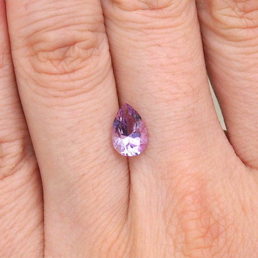 1.33ct Pear Cut Amethyst