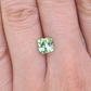 1.38ct Apple Green Square Radiant Cut Peridot