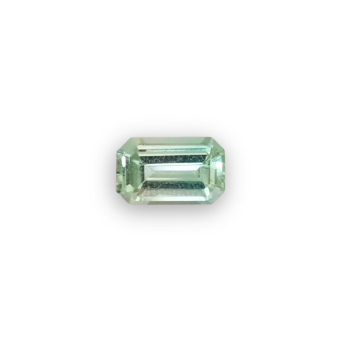 1.68ct Bi-Colour Emerald Cut Tourmaline