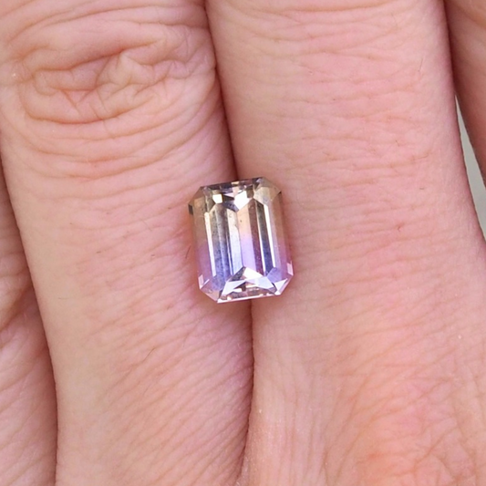 1.92ct Emerald Cut Ametrine