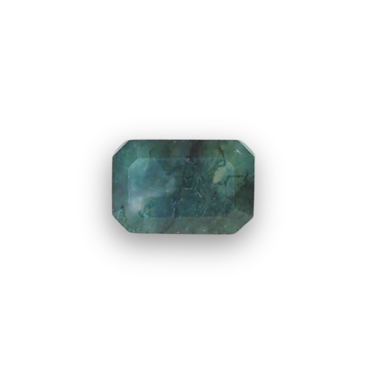 1.95ct Emerald Cut Moss Agate