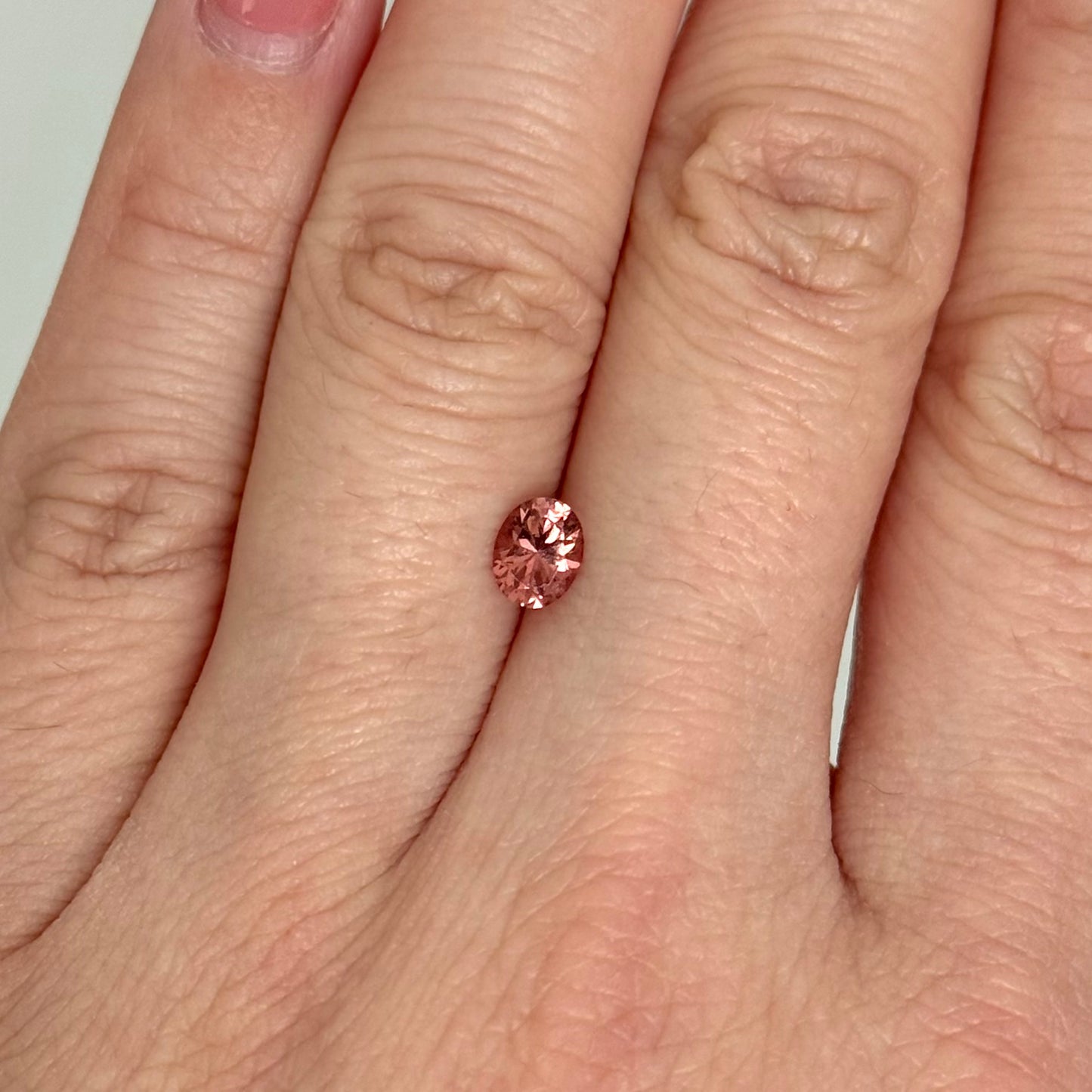 0.63ct Malaya Oval Garnet
