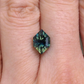 2.83ct Elongated Hexagon Parti Sapphire