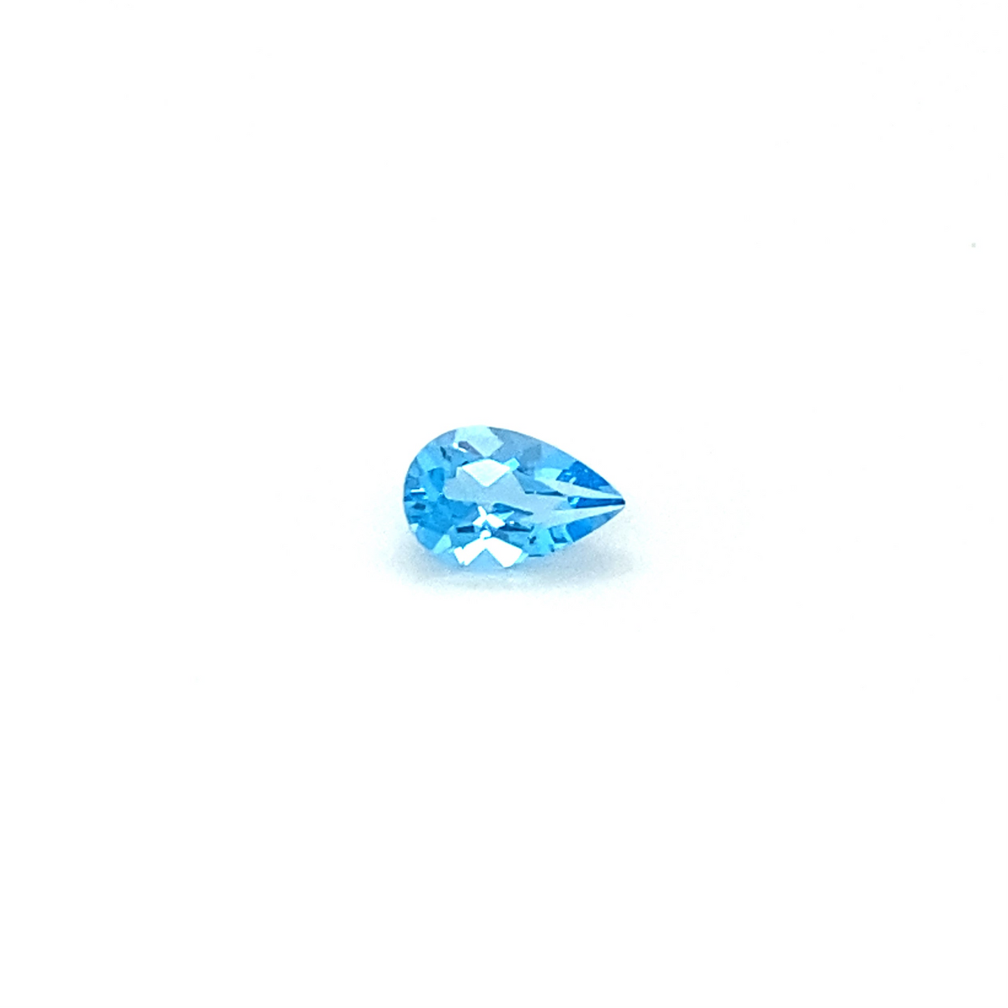 Pear Swiss Blue Topaz