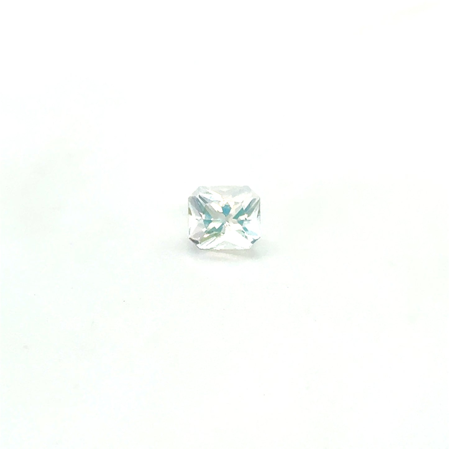 1.49ct Radiant Cut Rainbow Moonstone