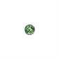 0.73ct Round Green Sapphire